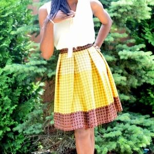 African Print  Skirt